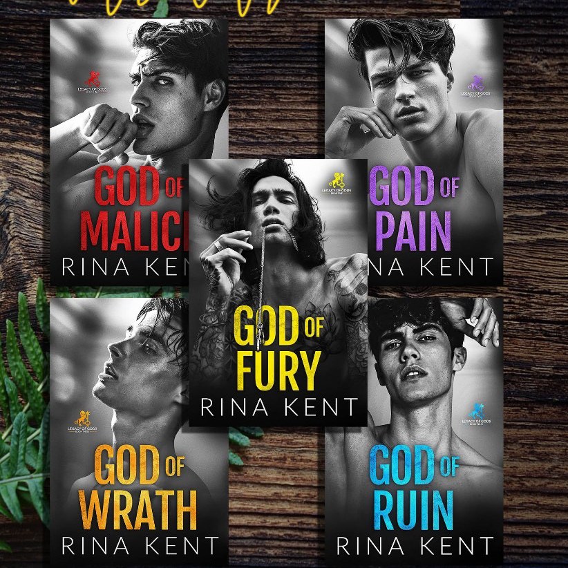 Book Legacy of Gods (5 book series God of Malice, God of Pain, God of ...