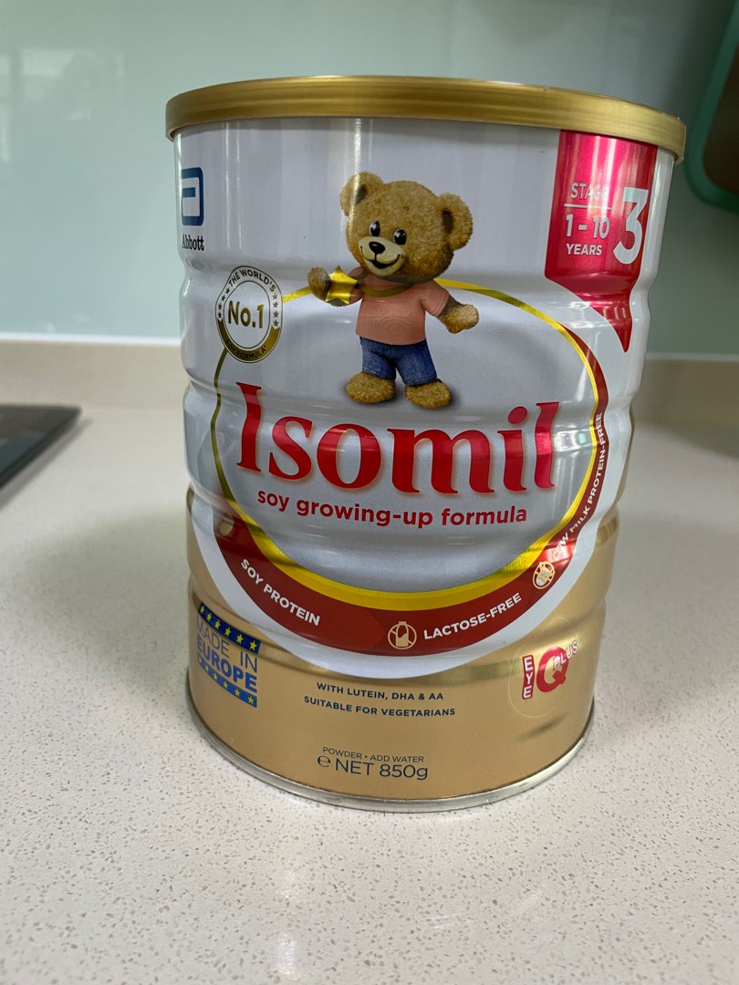 Brand new Isomil Stage 3 soy milk powder 850g, Babies & Kids, Nursing