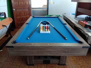 Brandnew 4x8 ft 3in1 billiard table with complete set of accessories / lamesa ng bilyaran / billiards accessories