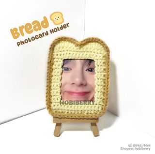 Bread Crochet PC Photocard Holder