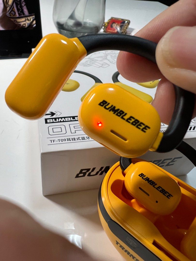 Bumblebee earbuds, Audio, Earphones on Carousell