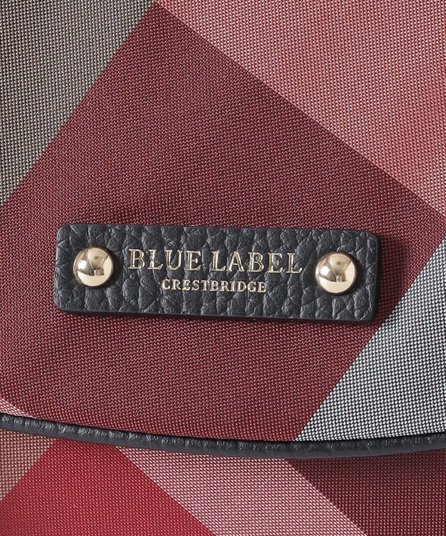 BURBERRY BLUE LABEL CRESTBRIDGE CHECKERED FLAP MESSENGER BAG, Luxury ...