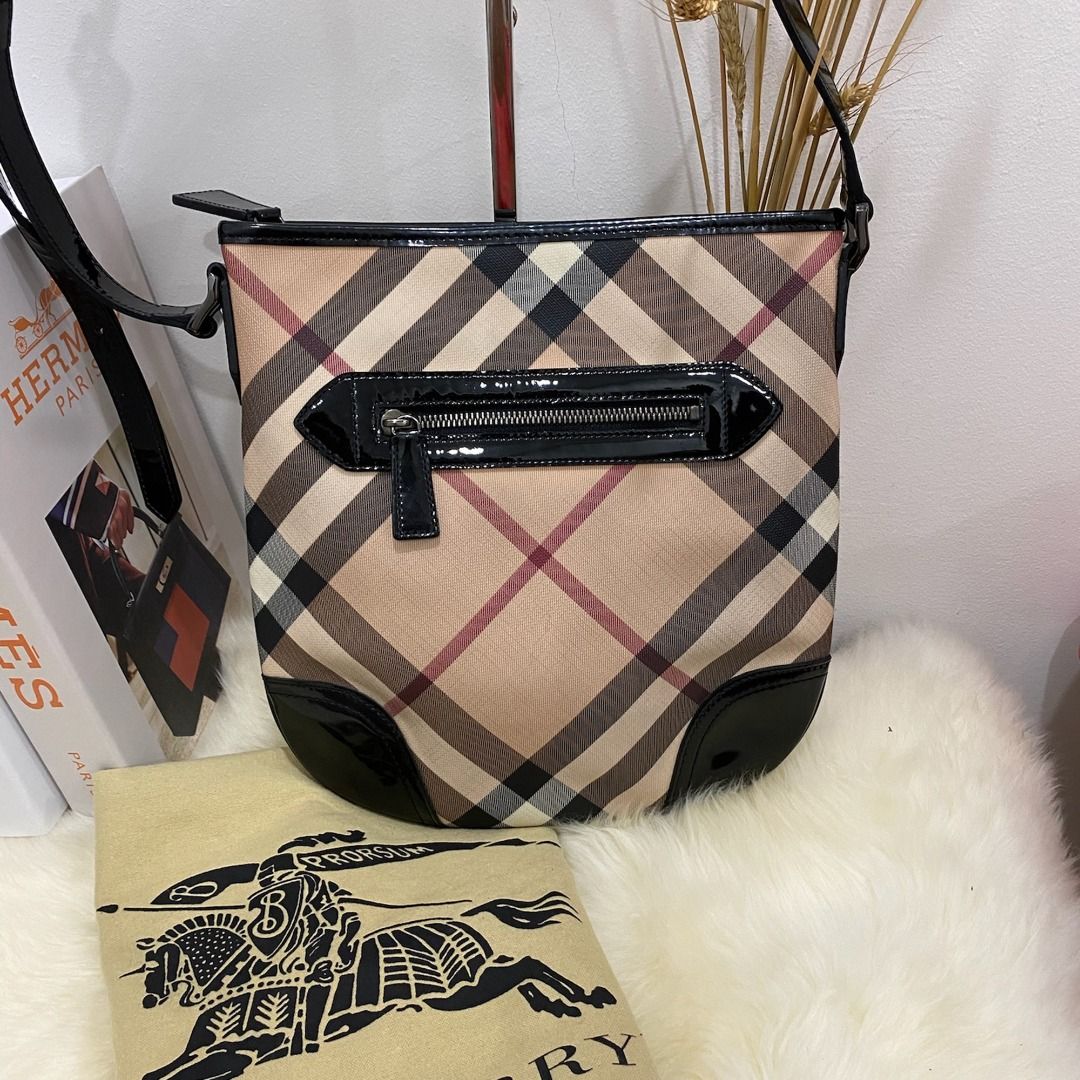 Burberry multicolor bag discount