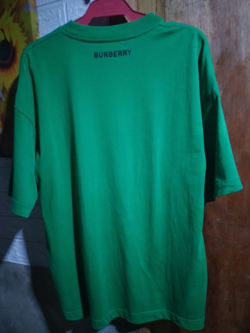 Burberry Shirt ( With Prada Tags ) (Category: Tshirts & Polo Shirts ) located in Batan. Submitted by thriftedshoppe (Listing ID 1269819991, Image 2). Description: Dimes: 21/28 Issue: Stain ( washable or not ) No neck Tag.