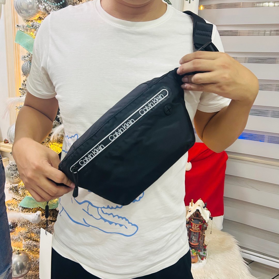 Calvin klein belt clearance bag men