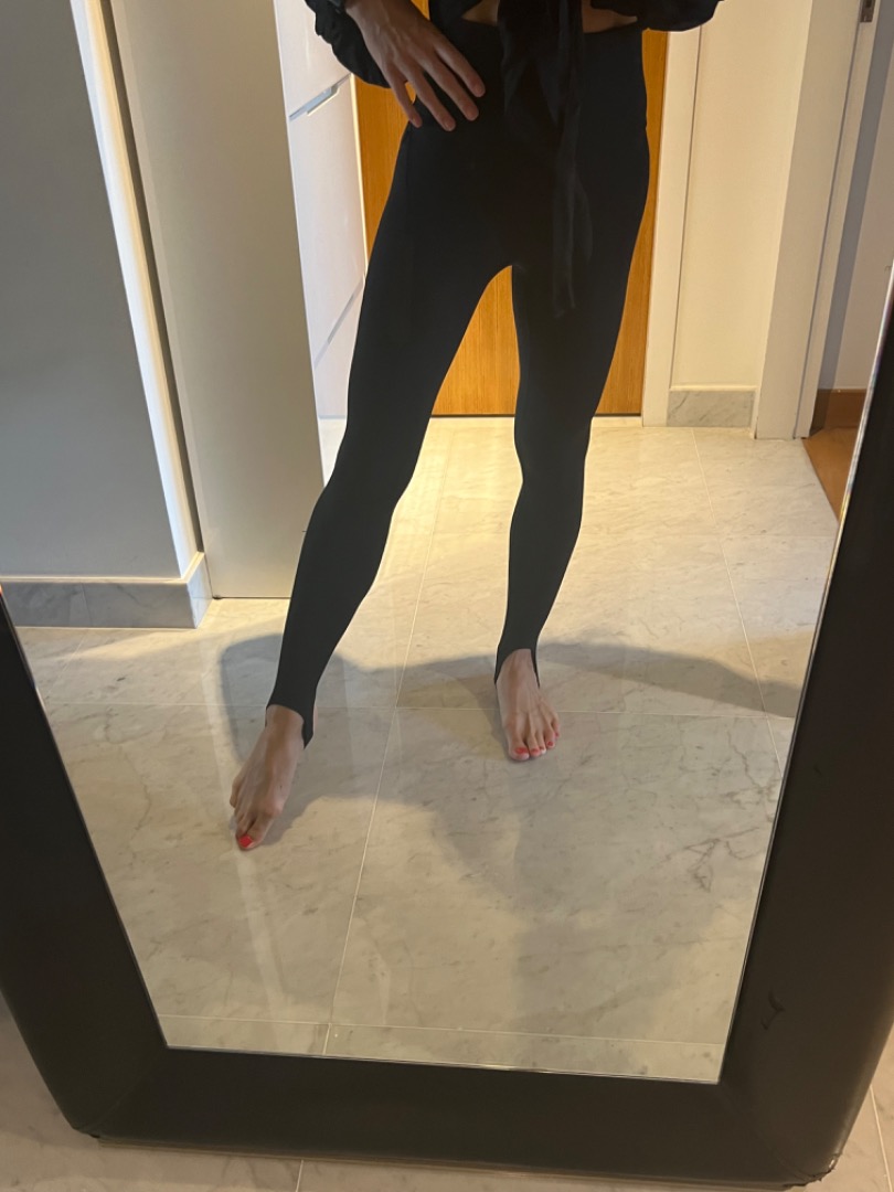 Carbon38 ribbed legging (S), Women's Fashion, Activewear on Carousell