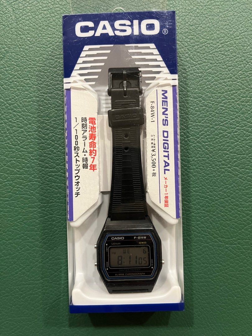 Casio F 84 W Men s Fashion Watches Accessories Watches on