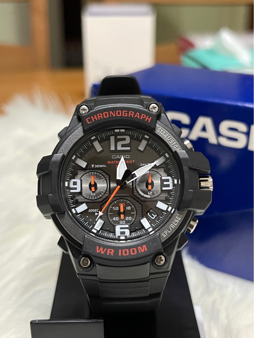 Casio men's mcw100h heavy duty sale design watch