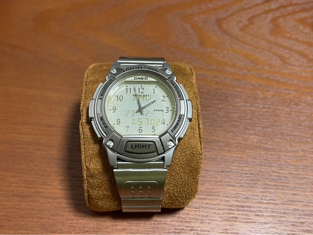 Casio twincept hotsell databank watch