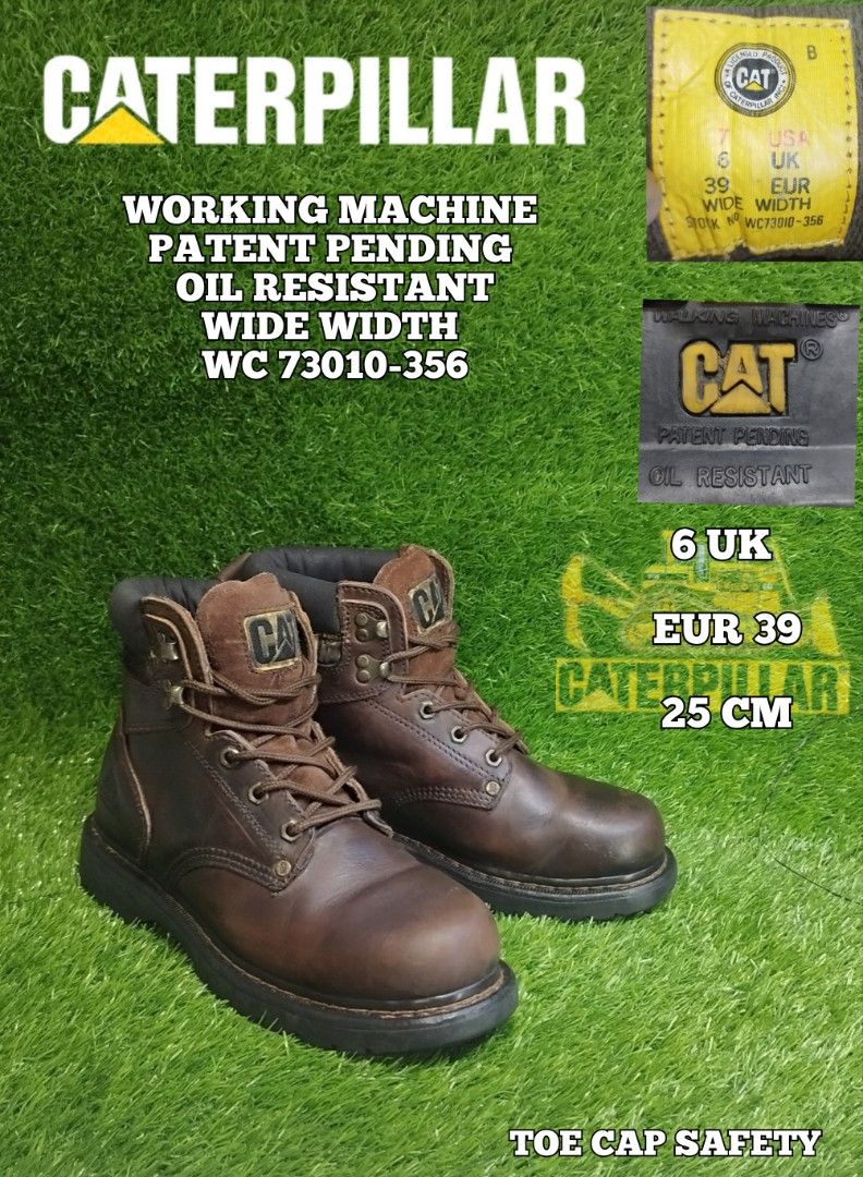 Caterpillar wide width boots 2025