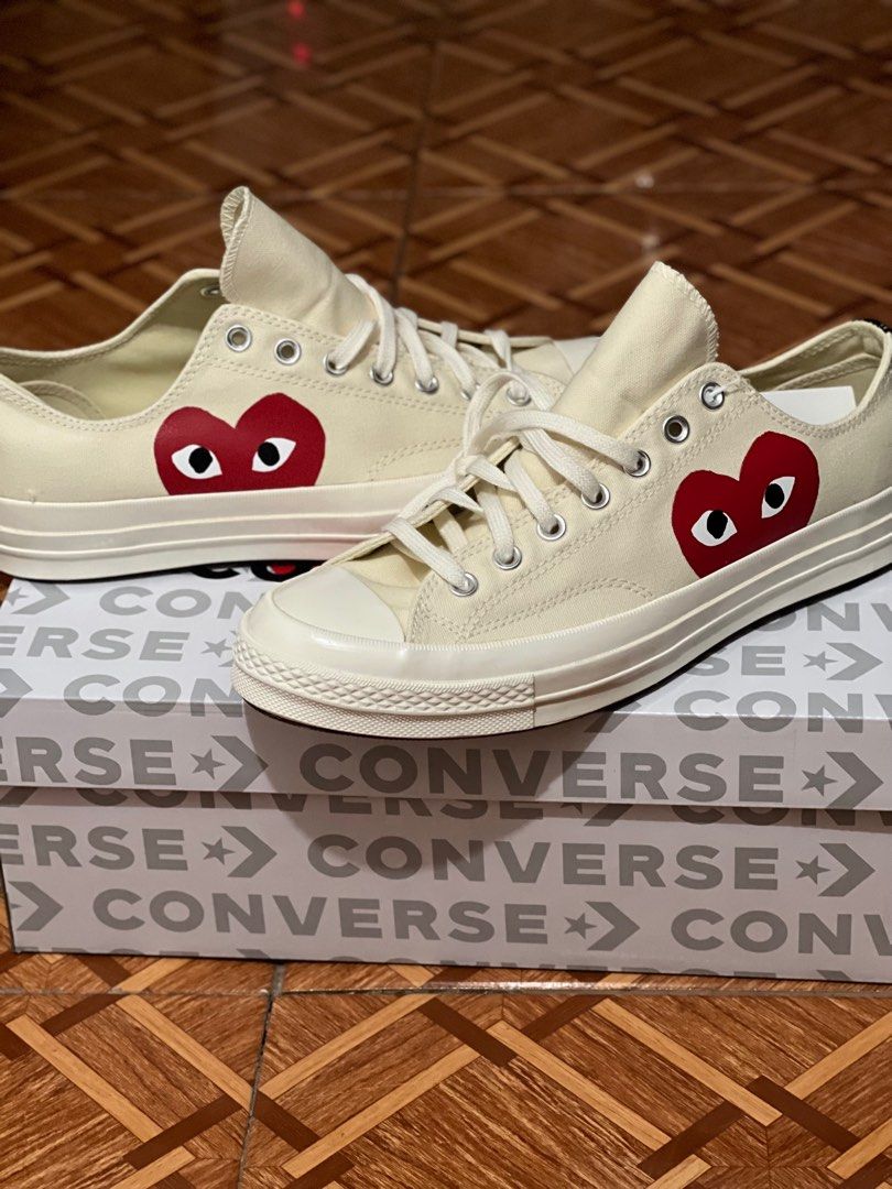 Comme des garcons converse size 11 discount