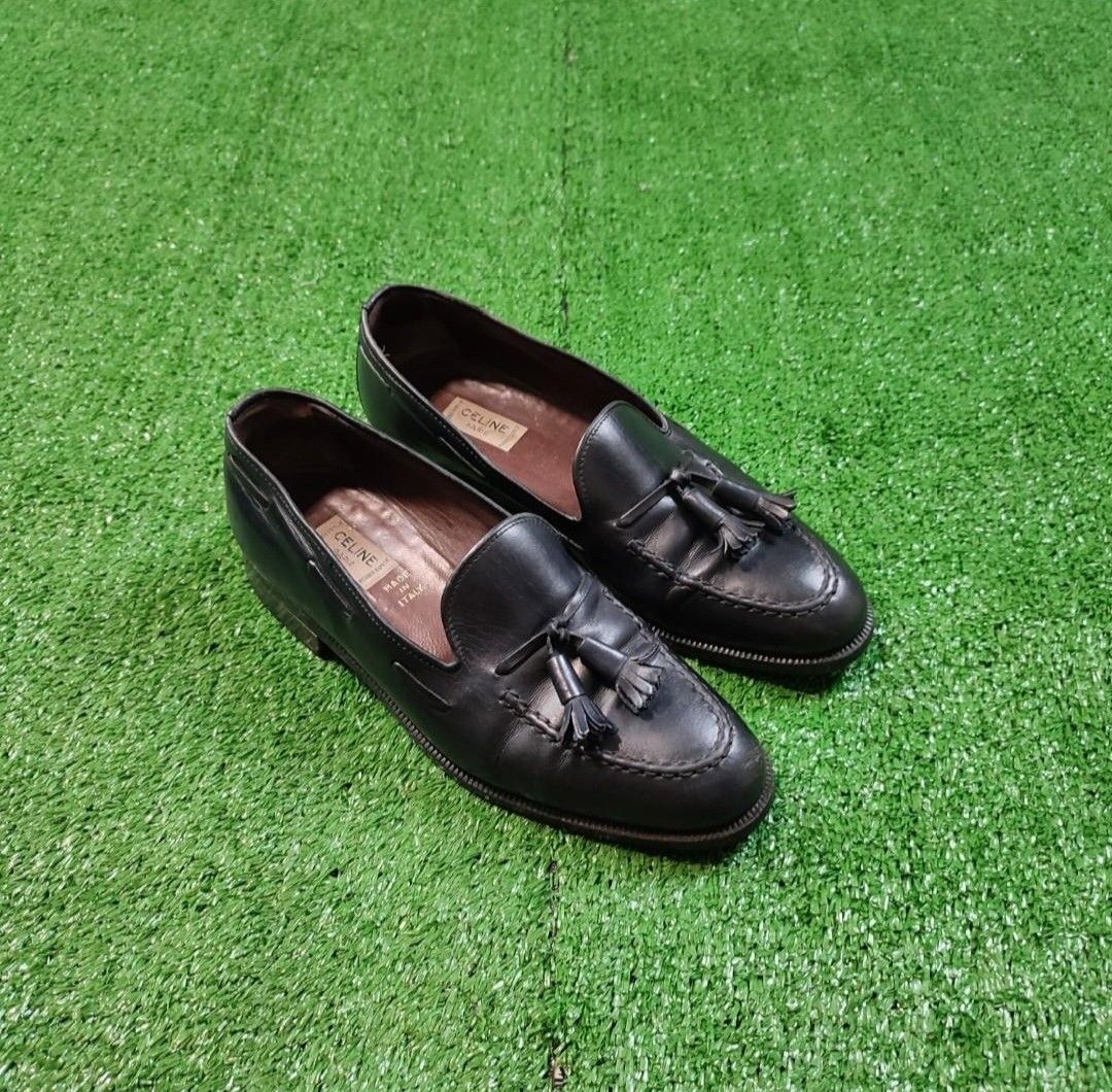 Celine tassel loafers deals