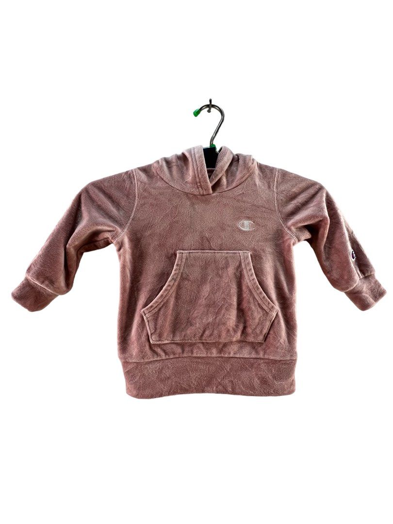 Champion hoodie kids brown 2025