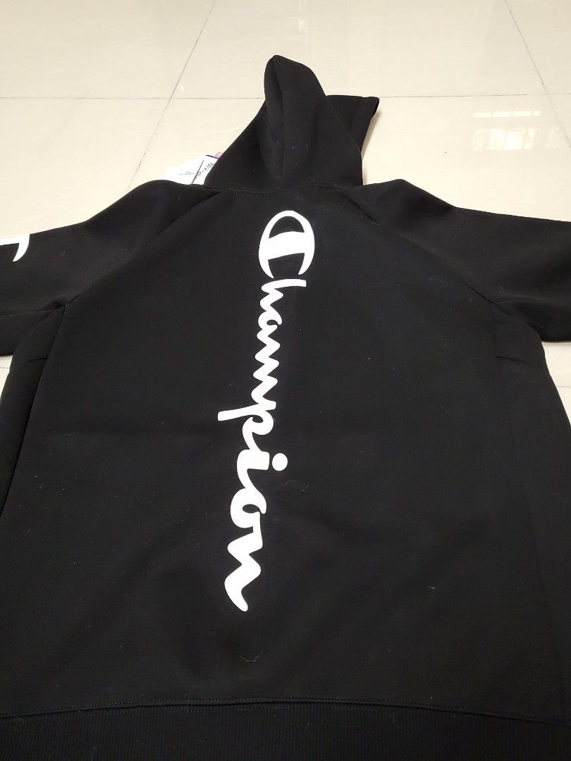 Champion back logo store hoodie