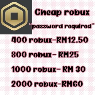 RUNNING FAST: 500 Robux for only RM30!!!, Video Gaming, Video Games, Xbox  on Carousell