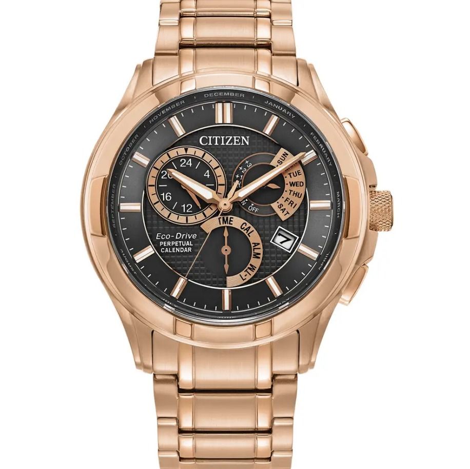 Gold citizen deals watch men's price