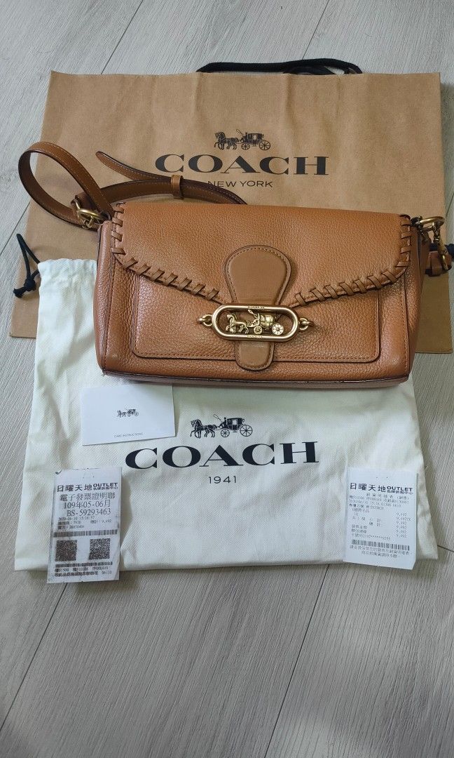 Coach 2025 jade whipstitch