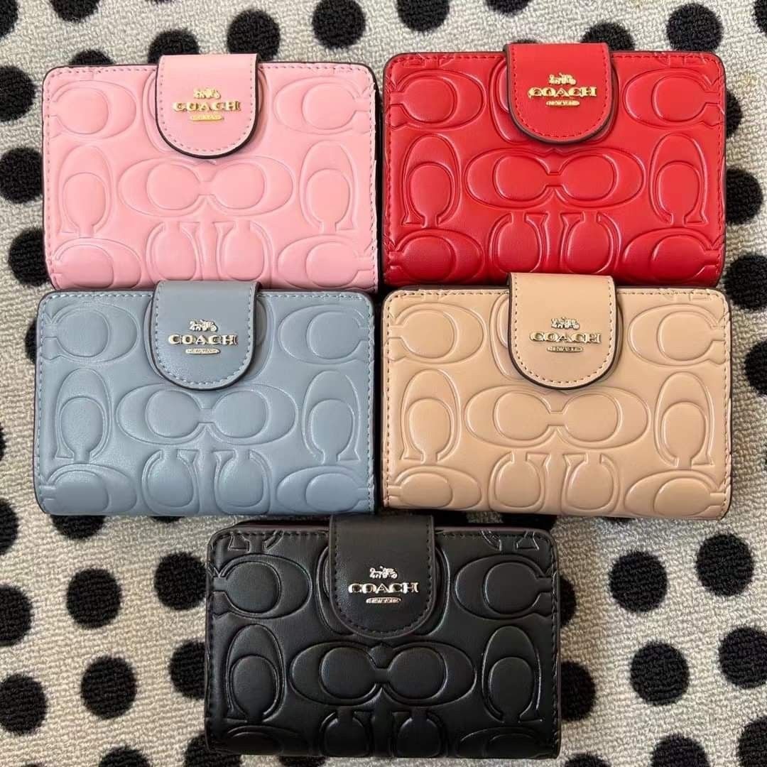 Coach zip deals coin purse