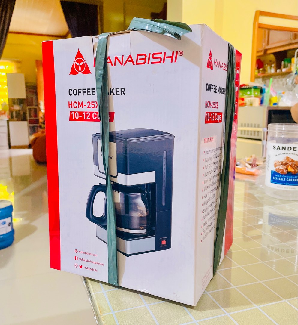 Coffee Maker Hanabishi Brand New, TV & Home Appliances, Kitchen