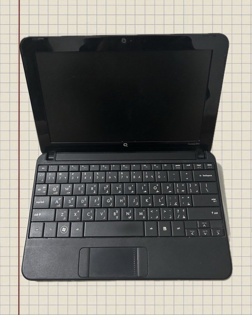 Compaq Mini 110 (Category: Laptops & Notebooks) located in Bustos. Submitted by nanasgarage (Listing ID 1269878819, Image 2). Description: Compaq Mini 110 (hp) inclusion: - charger - laptop bag - still great for doing minor works (research, msword, other typing/paper works) - can bring it anywhere kasi maliit lang - usable pa sya (browsing, watching) - with webcam (usable for online classes) - new battery - well used - will send videos and orher 