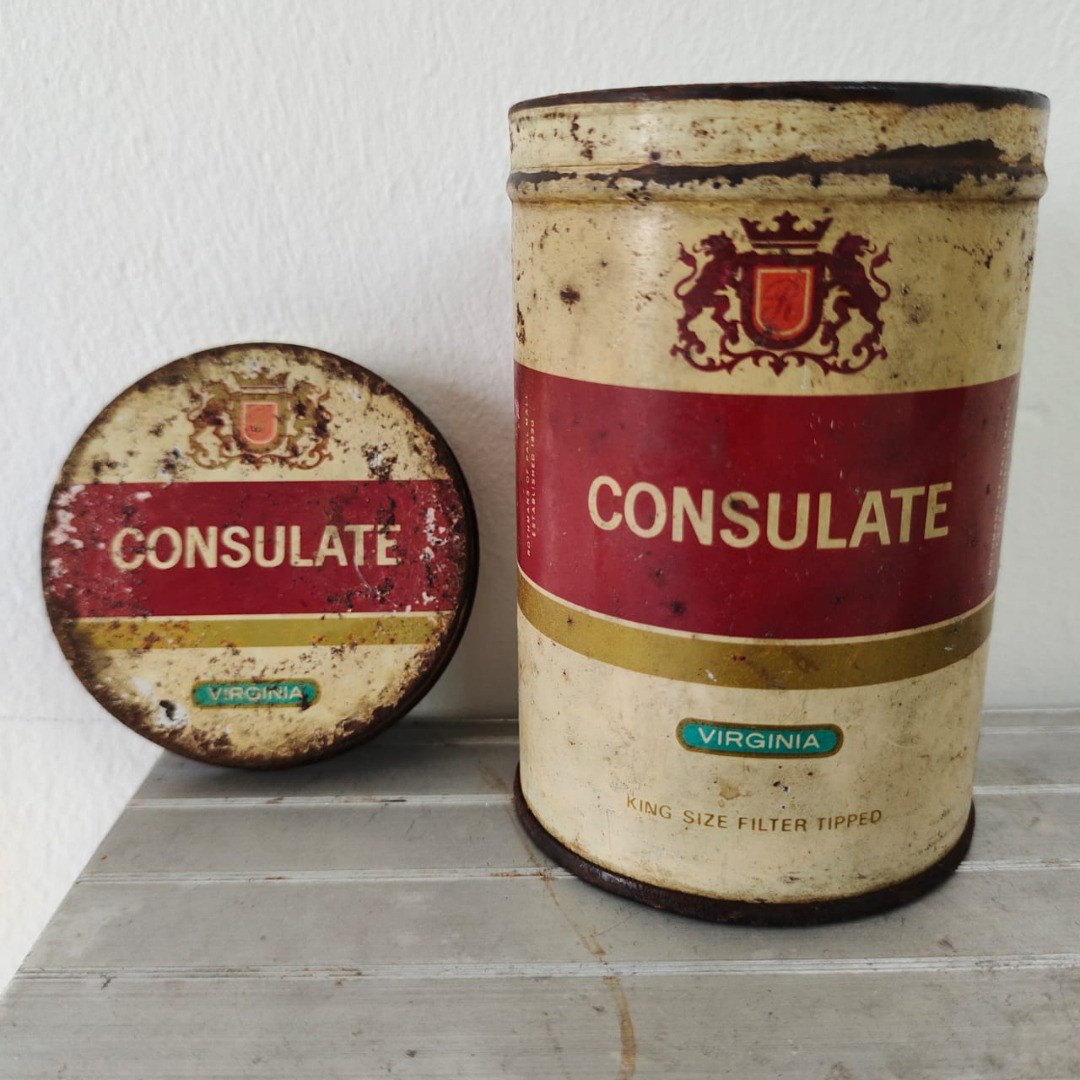 Consulate (Vintage Tin Rokok), Hobbies & Toys, Collectibles ...
