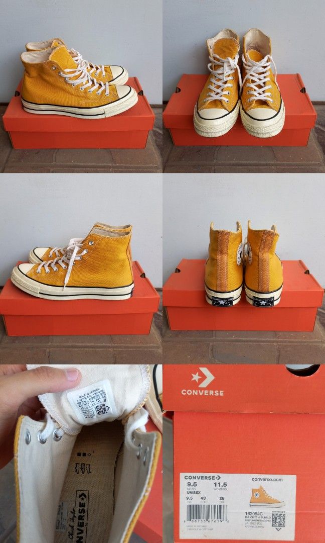Converse 7s sale high sunflower
