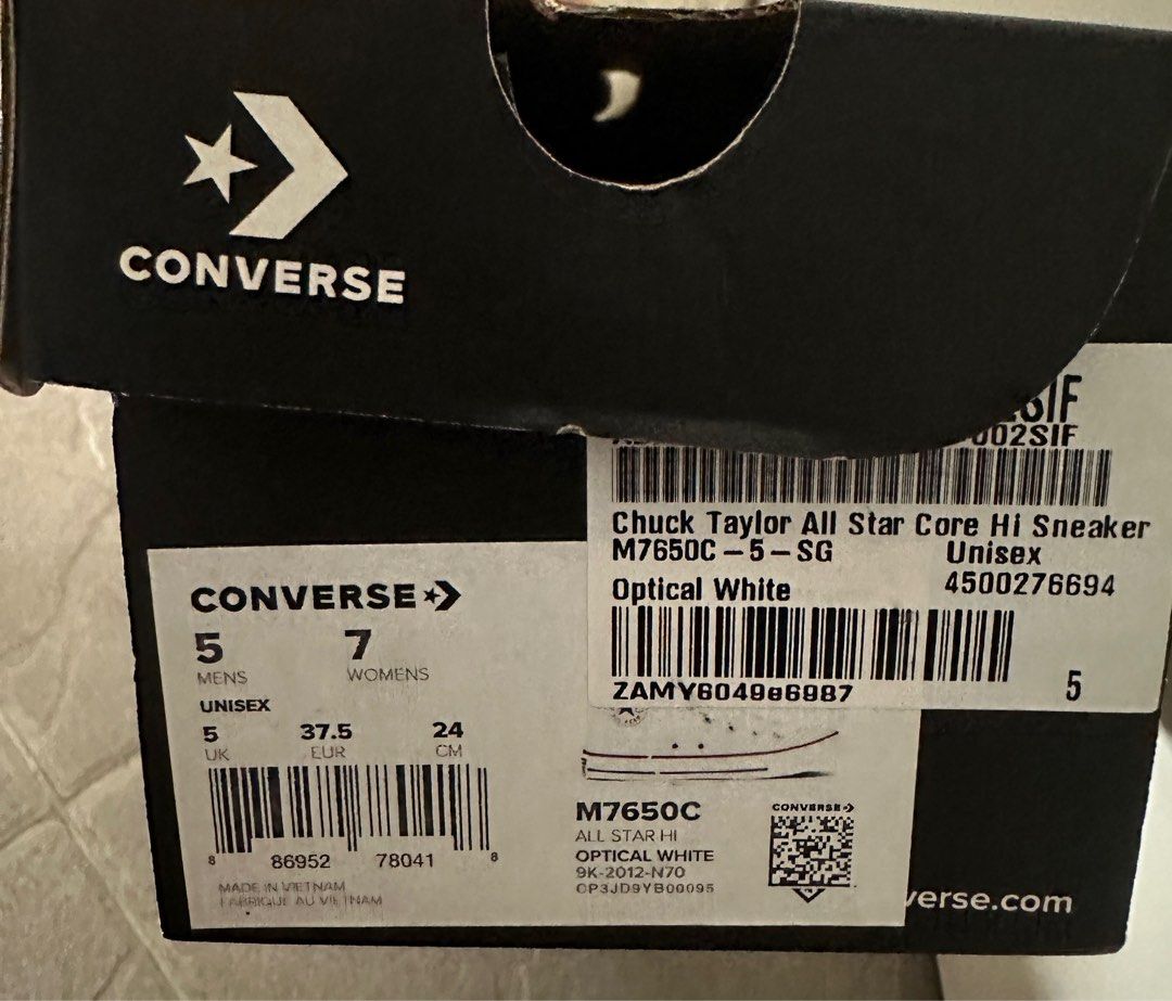 All star on sale core hi