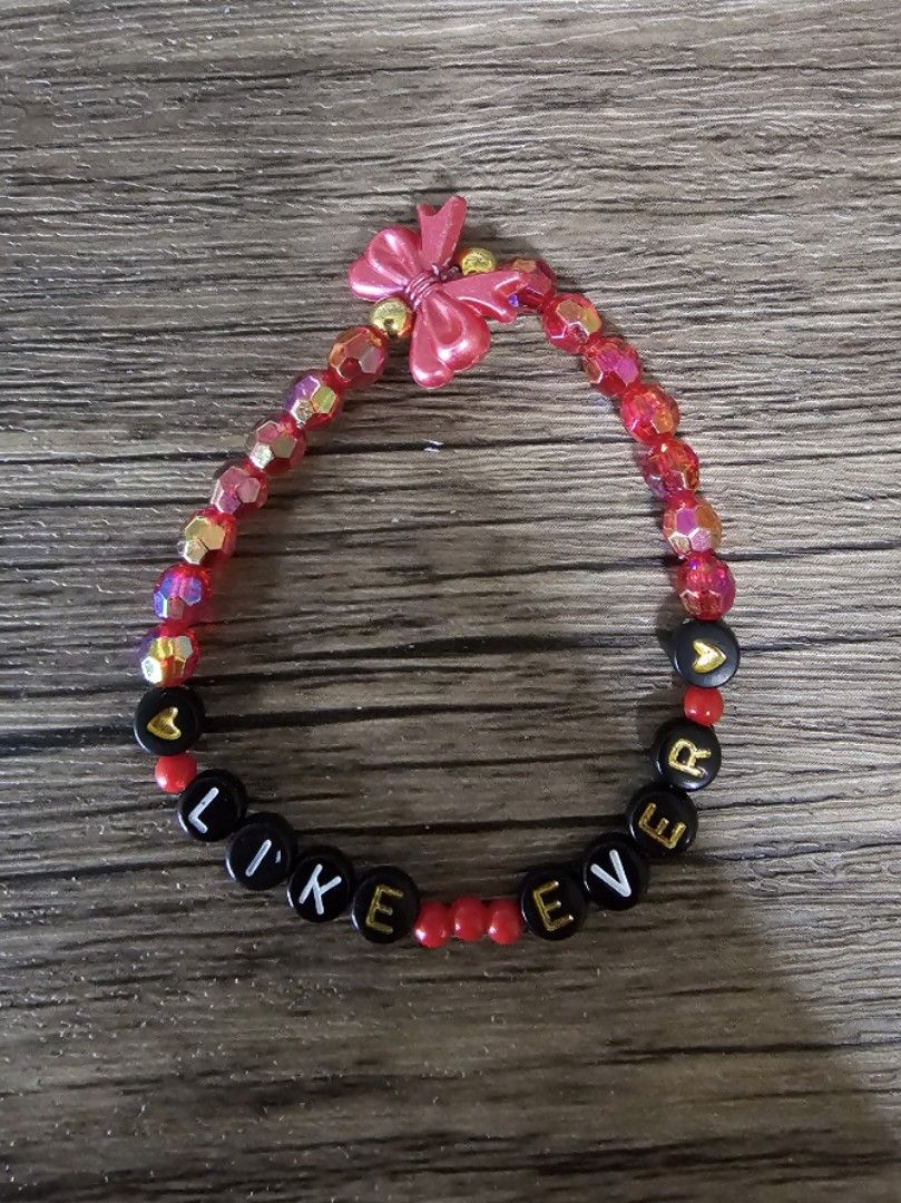 Red deals friendship bracelets