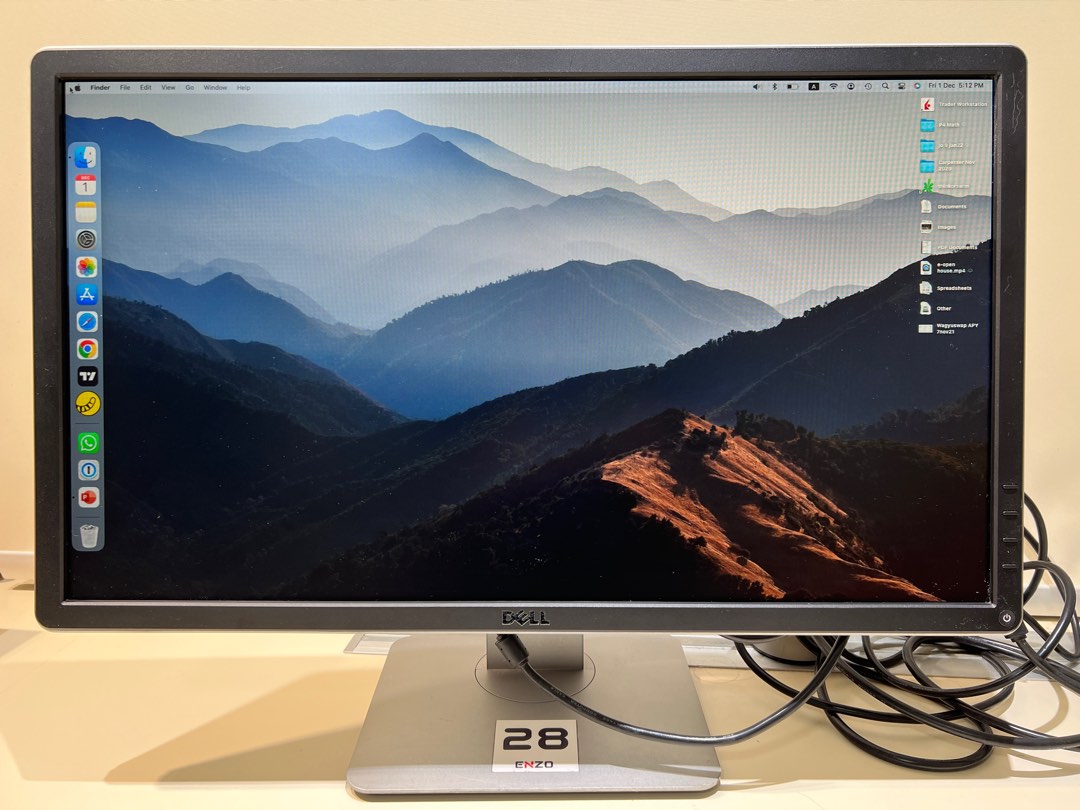 Dell 24 inch monitor, Computers & Tech, Parts & Accessories, Monitor