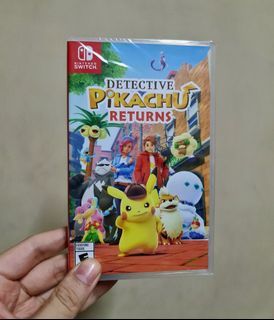 BRAND NEW! Detective Pikachu Returns Nintendo Switch