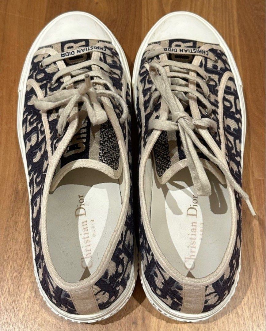 Christian dior cheap canvas shoes