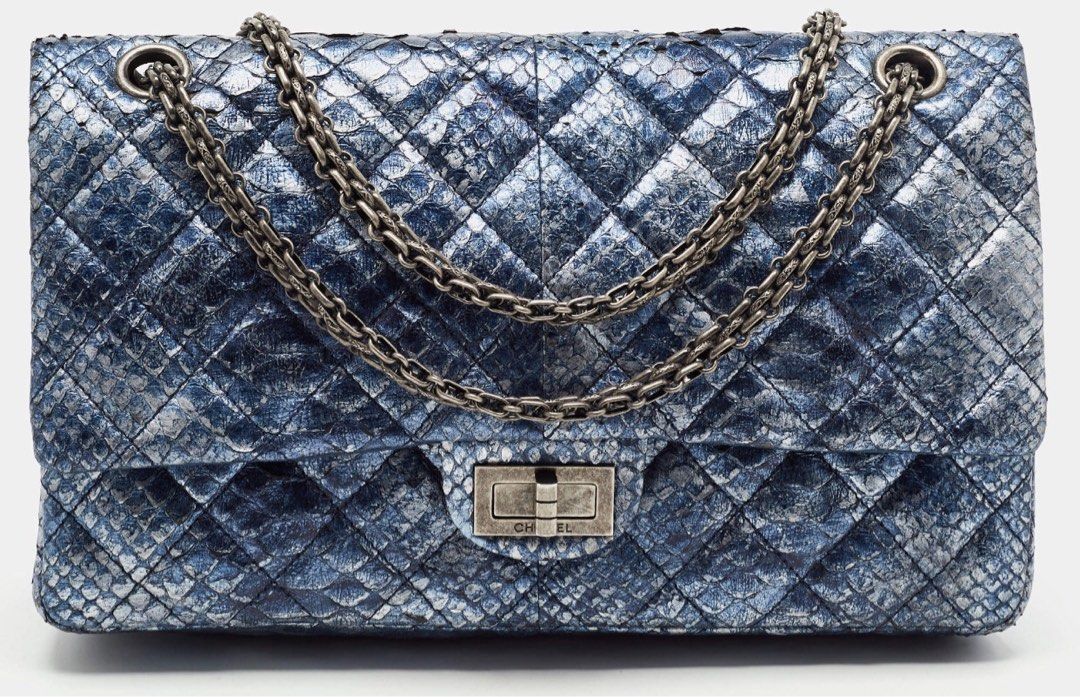 *DUBAI PRE-ORDER!* Authentic Chanel Small 226 Reissue Bicolor Python Flap (Category: Luxury Bags & Wallets) located in Makati City. Submitted by sexytrishy2021 (Listing ID 1269804755, Image 3). Description: •100% Authentic •Pre-ordered in UAE •Actual photos posted •10-14 Days ETA upon payment of DP •50% Downpayment required to order •Balance to pay before delivery •Inclusions as seen on photos •This item is going to be purchased from a reputable 