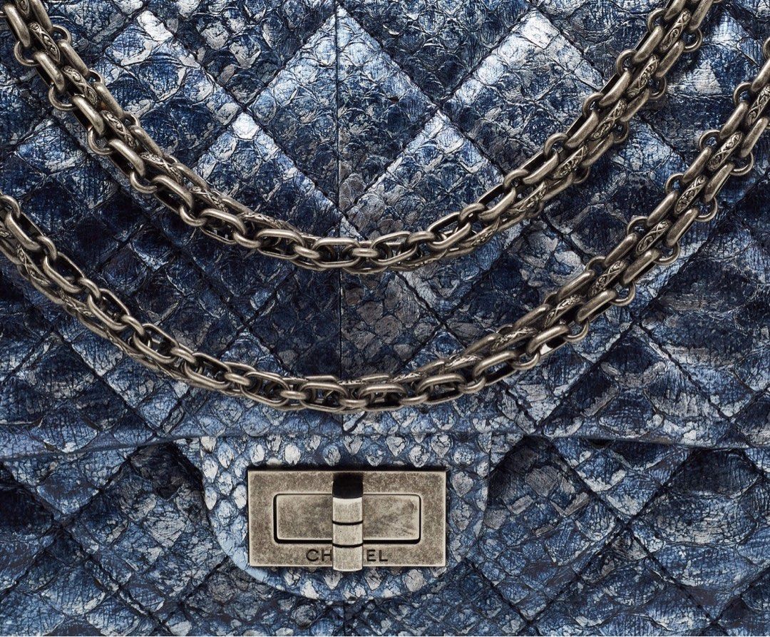 *DUBAI PRE-ORDER!* Authentic Chanel Small 226 Reissue Bicolor Python Flap (Category: Luxury Bags & Wallets) located in Makati City. Submitted by sexytrishy2021 (Listing ID 1269804755, Image 2). Description: •100% Authentic •Pre-ordered in UAE •Actual photos posted •10-14 Days ETA upon payment of DP •50% Downpayment required to order •Balance to pay before delivery •Inclusions as seen on photos •This item is going to be purchased from a reputable 