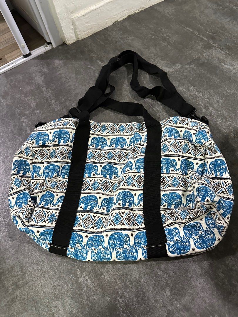 Thailand Elephant Style Duffle Travel Bag Women s Fashion Bags Wallets Beach Bags on Carousell