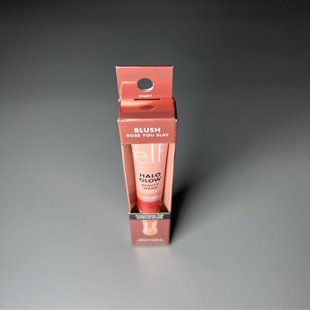 ELF Halo Glow Liquid Blush Beauty Wand Rose You Slay, Beauty