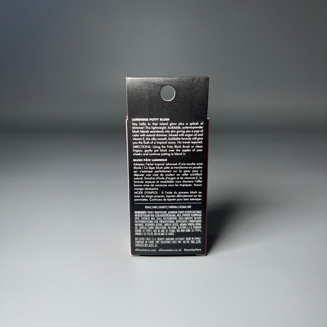 ELF Luminous Putty Blush Belize, Beauty & Personal Care, Face, Makeup