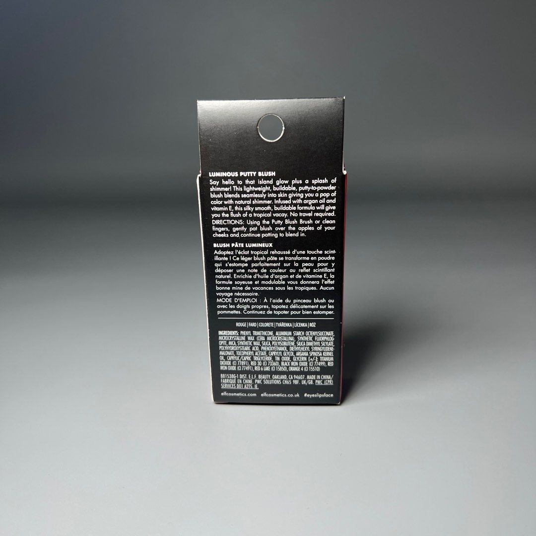 ELF Luminous Putty Blush Bermuda, Beauty & Personal Care, Face