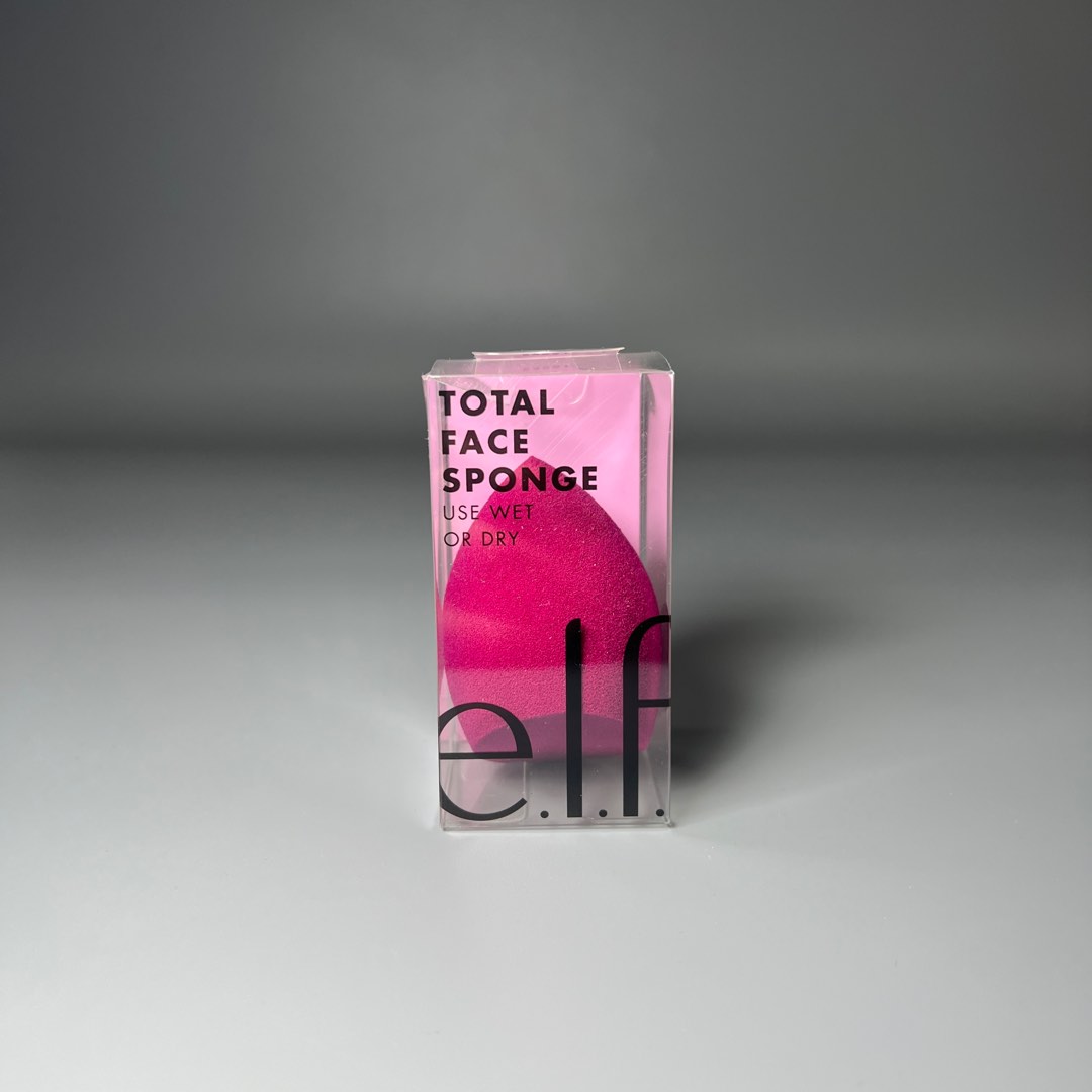 ELF Total Face Blending Sponge, Beauty & Personal Care, Face, Makeup on