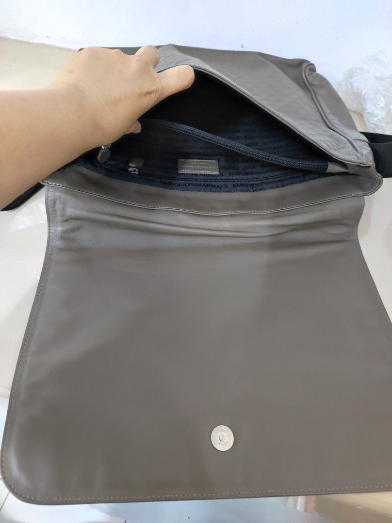 Emporio armani sling bag deals