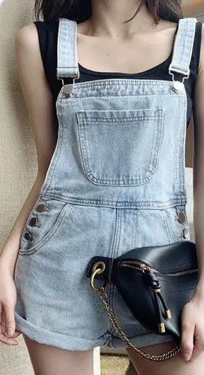 Ripped Shorts Overalls - XL, Blue | Denim overalls shorts, Overall shorts, Overalls  outfit