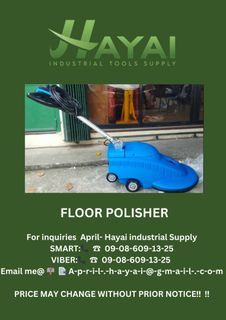 Floor polisher