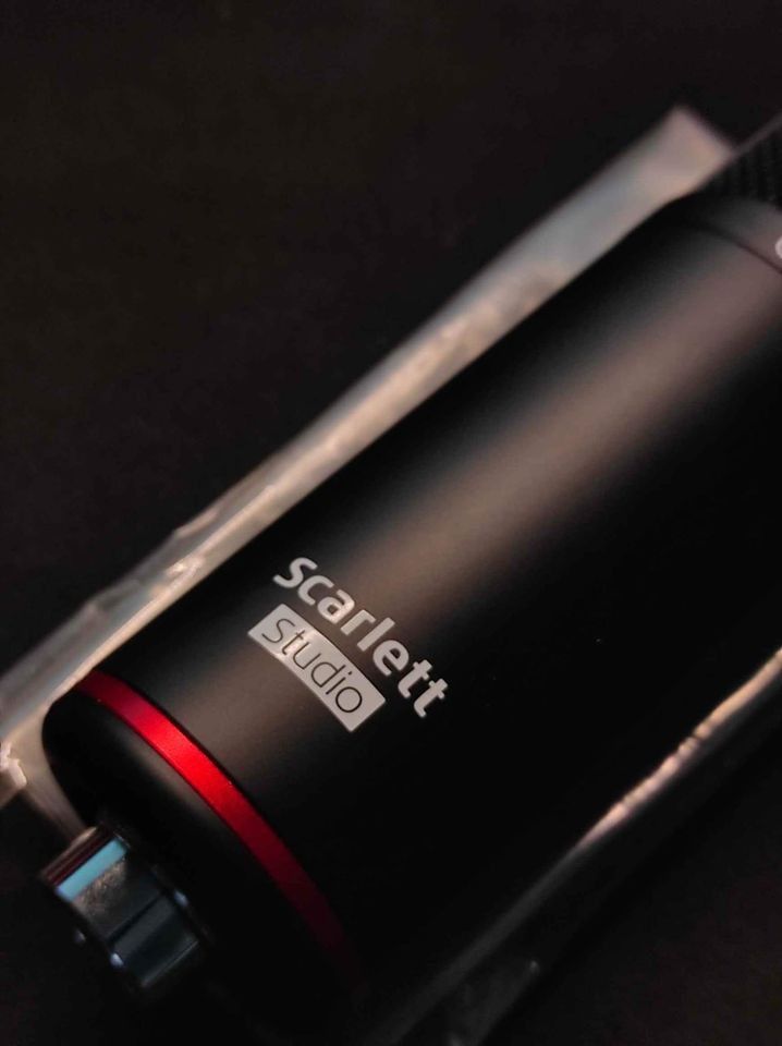 Focusrite Scarlett Studio CM25 MKIII (Third Generation Mic), Audio ...