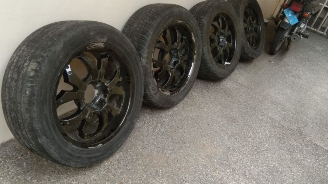 Ford Ranger Tires with mags, Car Parts & Accessories, Mags and Tires on ...