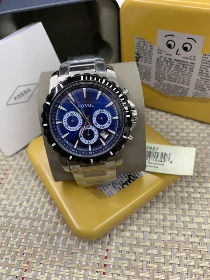FOSSIL BRIGGS CHRONOGRAPH STAINLESS STEEL WATCH P 3500 Men s