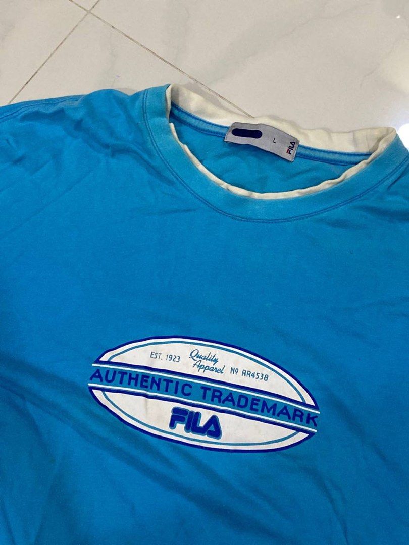 Authentic discount fila shirt