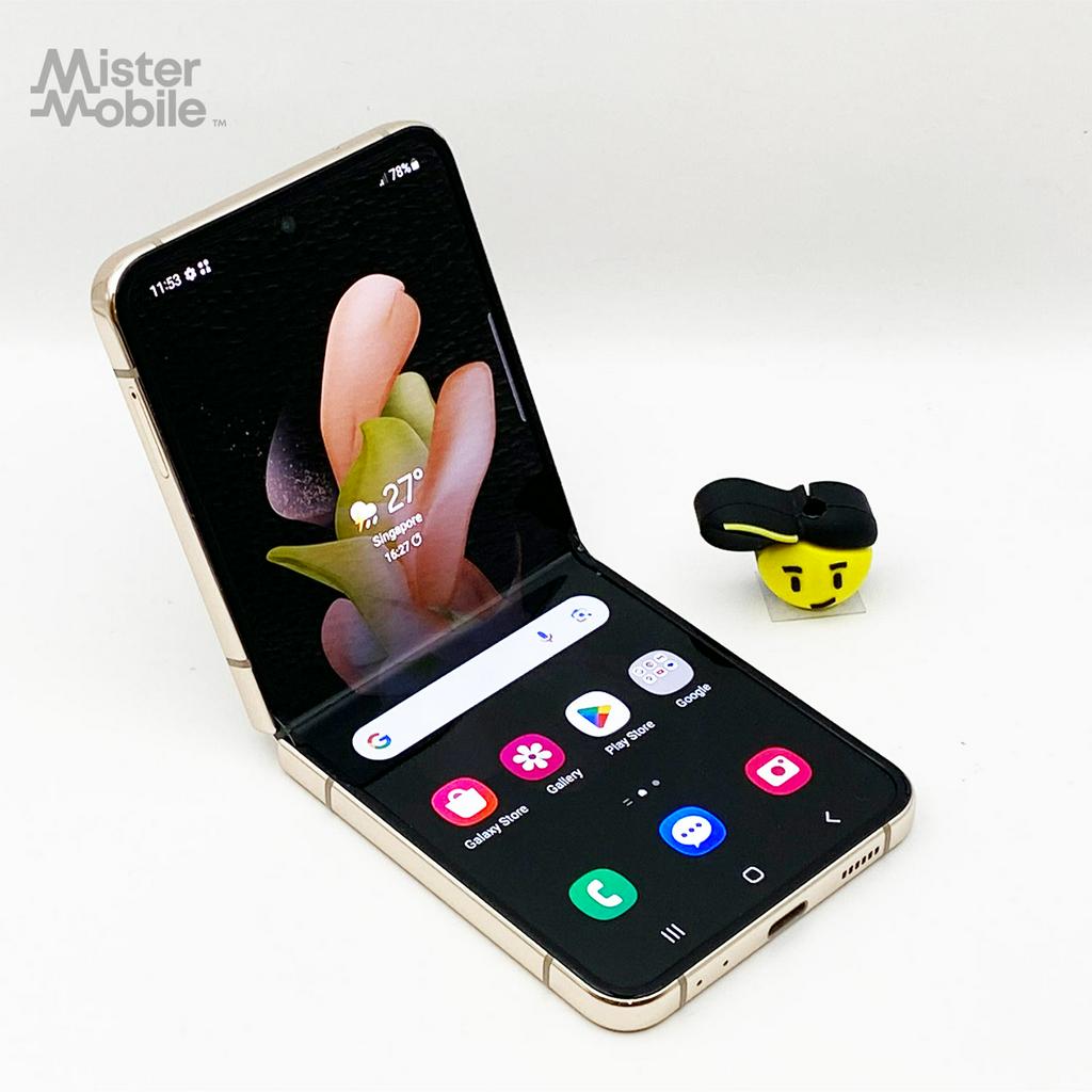 Galaxy Z Flip 4 Pink Gold 512GB, Mobile Phones & Gadgets, Mobile Phones ...