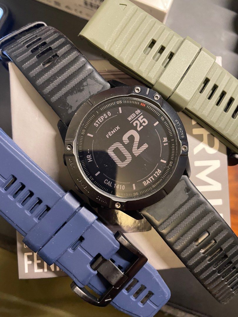 Garmin fenix 6x deals pro vs 5x