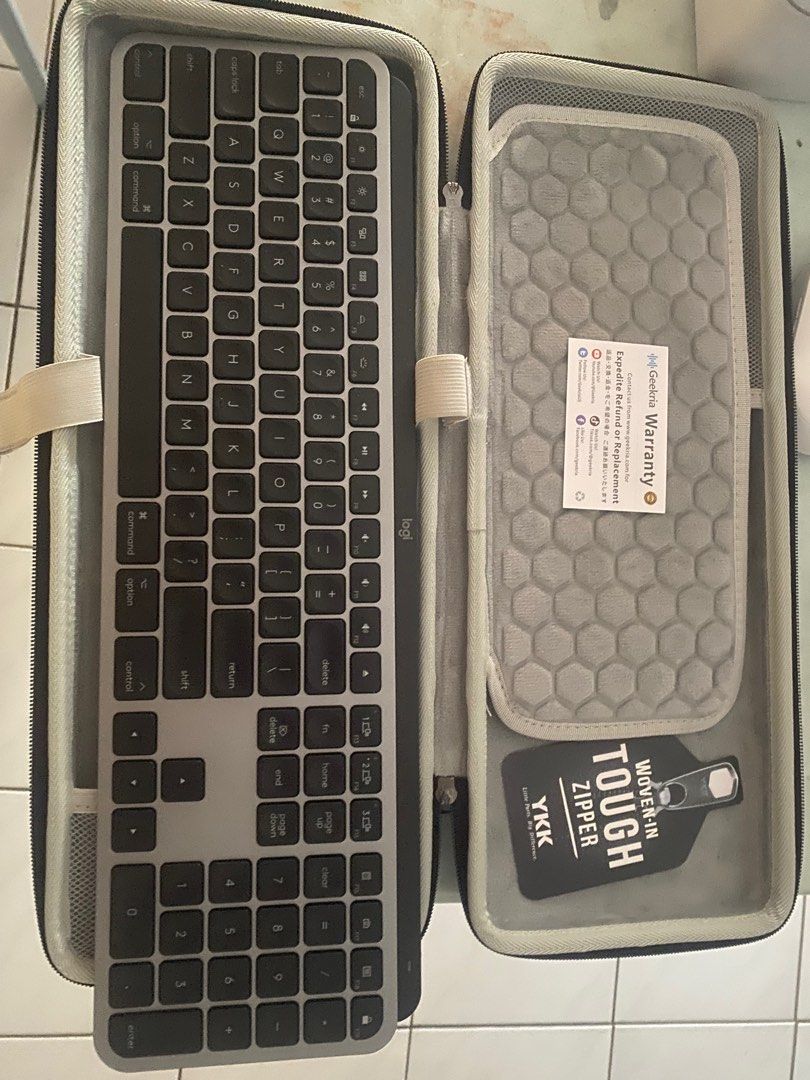 Geekria Keyboard Case for Logitech MX Mechanical Mini / 85-Keys Keyboard,  Computers & Tech, Parts & Accessories, Other Accessories on Carousell