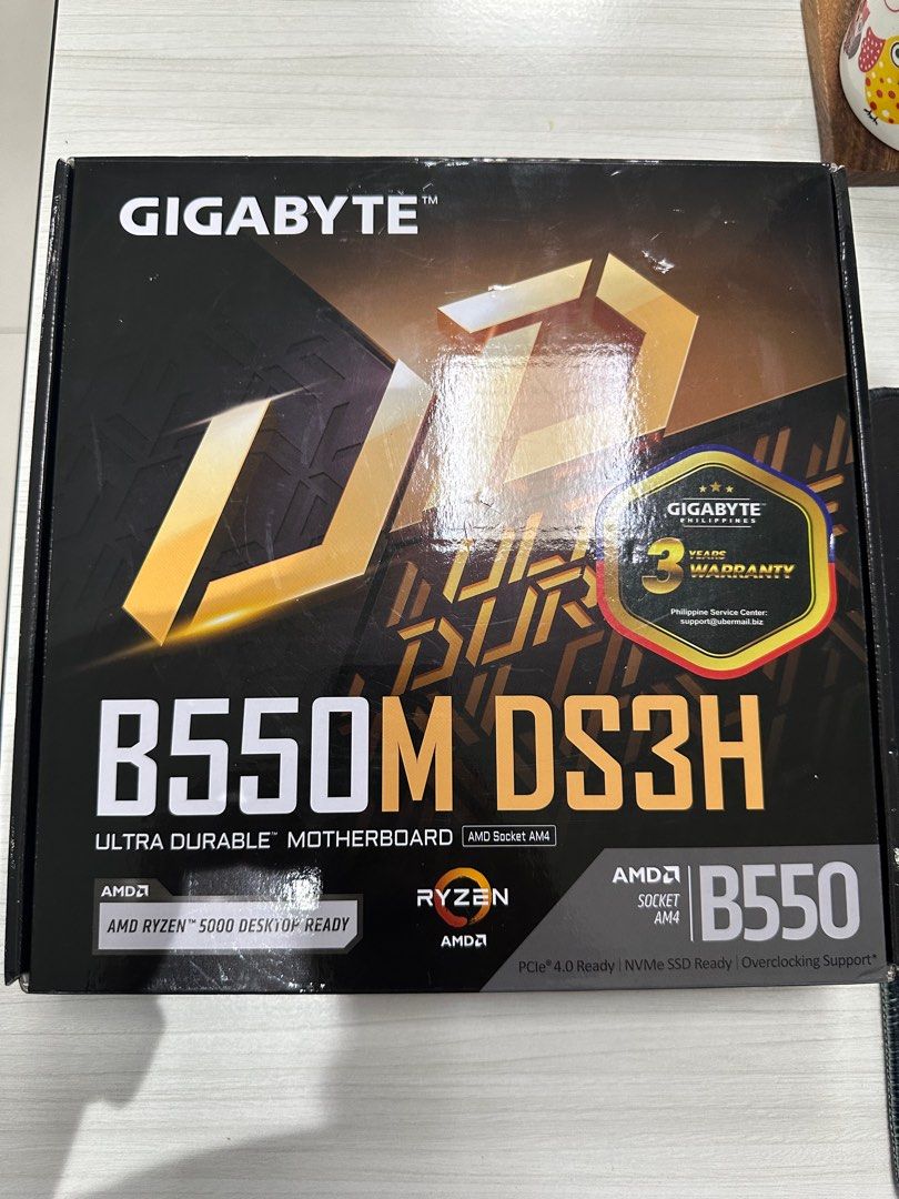 Gigabyte B550m DS3h, Computers & Tech, Parts & Accessories