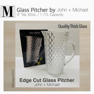 Glass Pitcher, 1.77 Liter Capacity